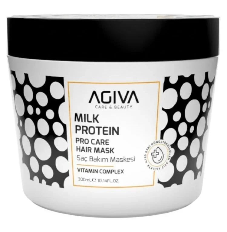 ماسك بروتين كومبلكس للشعر ببروتين الحليب من أجيفا